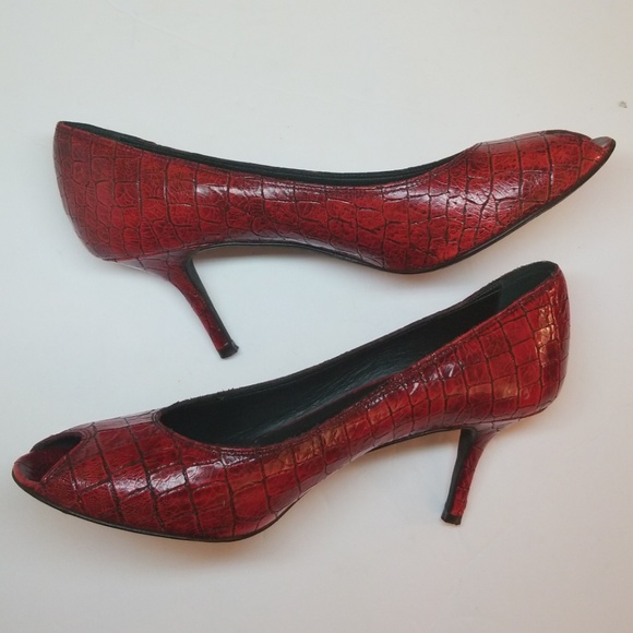 Donald J Pliner peep toe heels - Picture 2 of 7